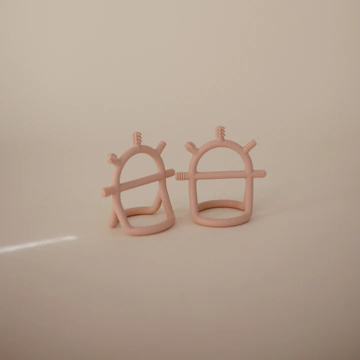 Mushie No-Drop Sensory Teether