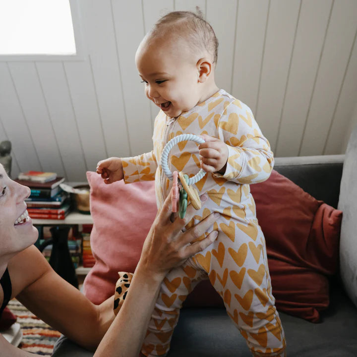 Mushie Teething Ring (Western)