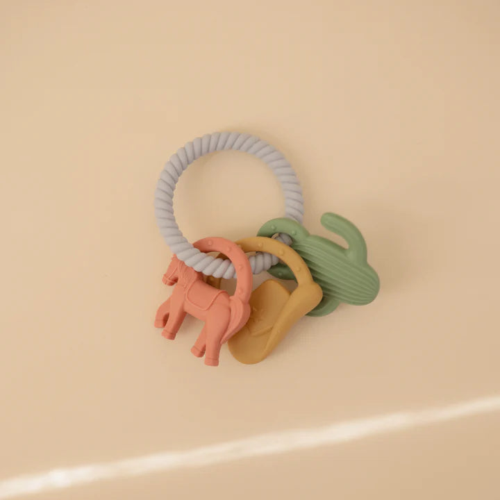 Mushie Teething Ring (Western)