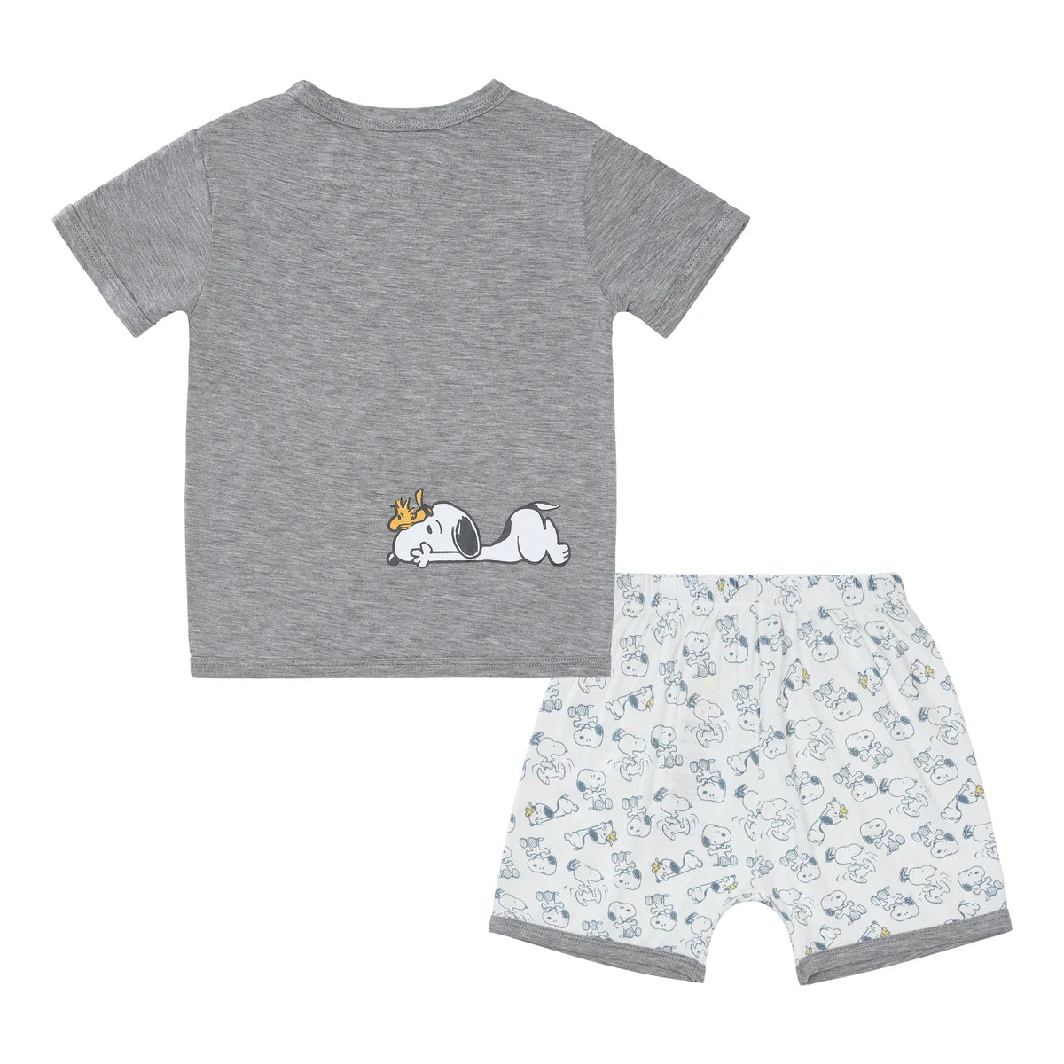 Baa Baa Sheepz x Snoopy Short Sleeve Shirt & Shorts Kids Set