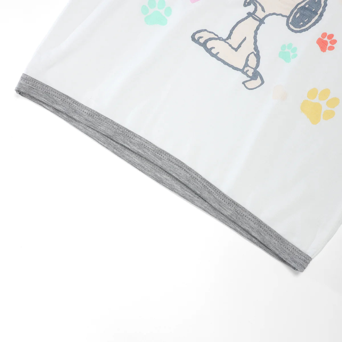 Baa Baa Sheepz x Snoopy Short Sleeve Shirt & Pants Kids Set (White)