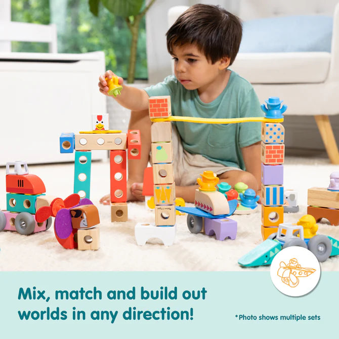 Melissa & Doug Blockables™ Farm Play Set