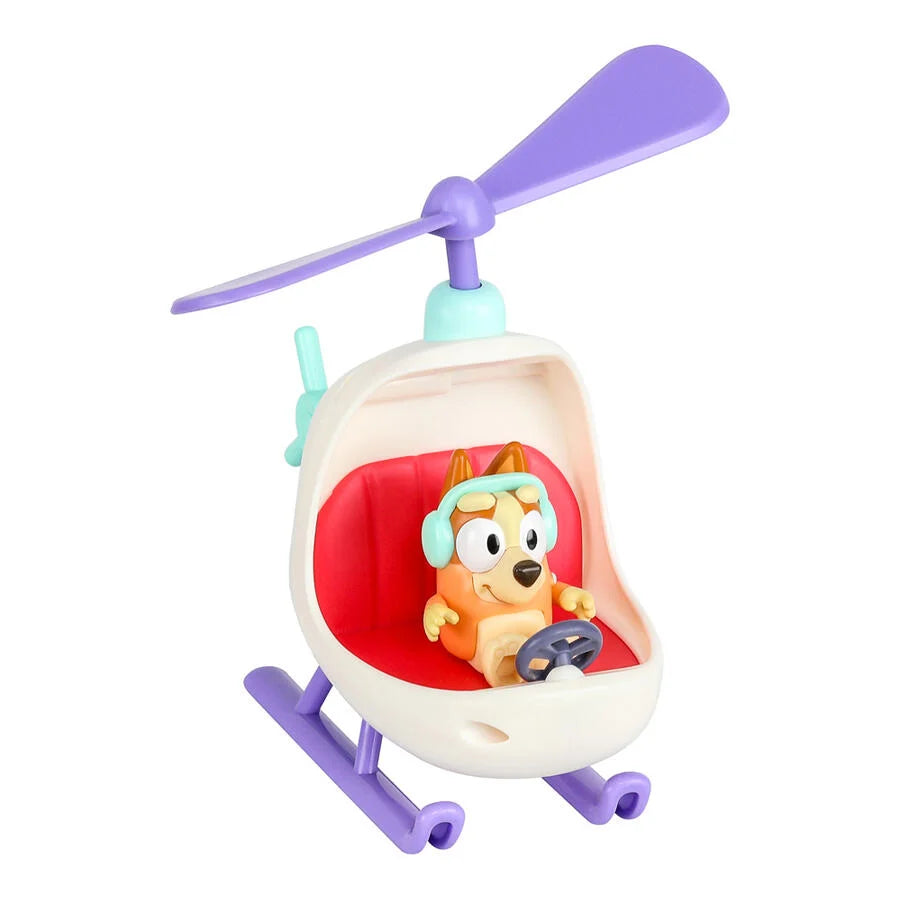 Bluey Vehicle & Figure - Bingo's Helicopter
