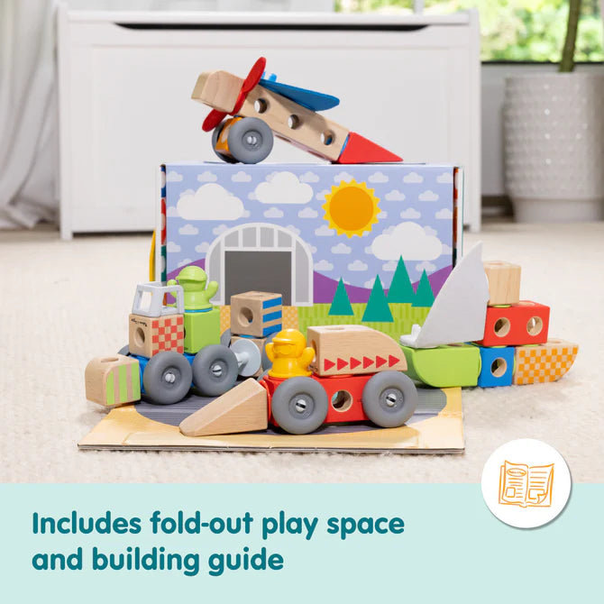 Melissa & Doug Blockables™ Vehicles Play Set