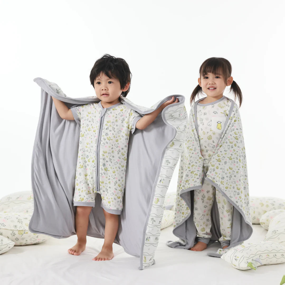 Baa Baa Sheepz Double Layer Blanket (Dream Garden A)