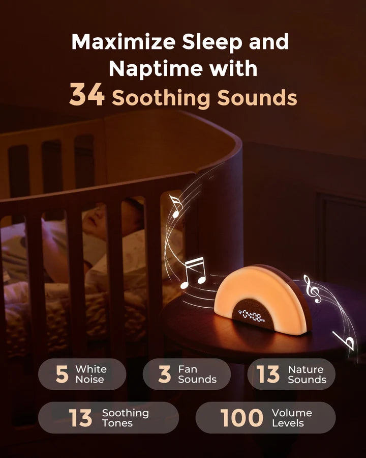 Momcozy DreamSync Tech™ Smart Baby Sound Machine