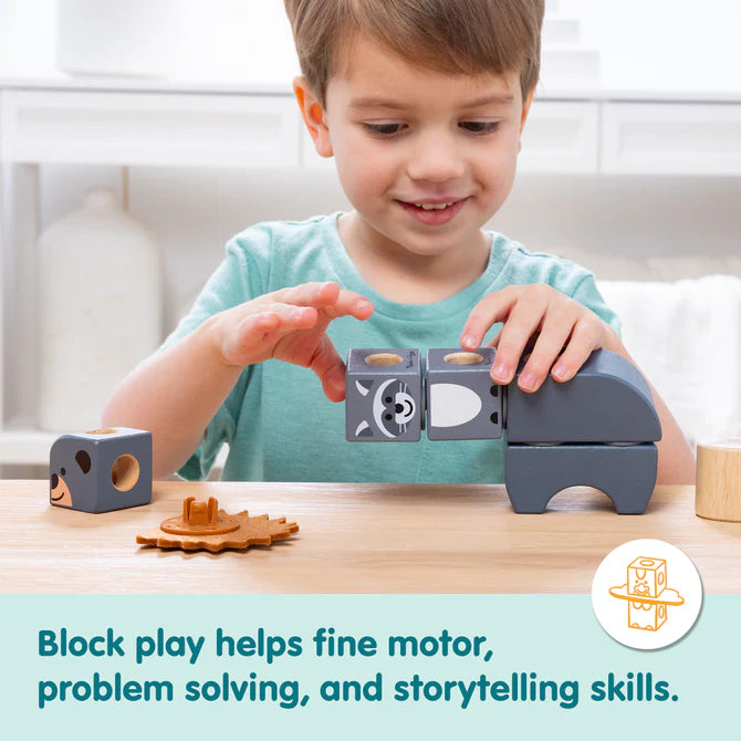 Melissa & Doug Blockables™ Woodland Friends Play Set