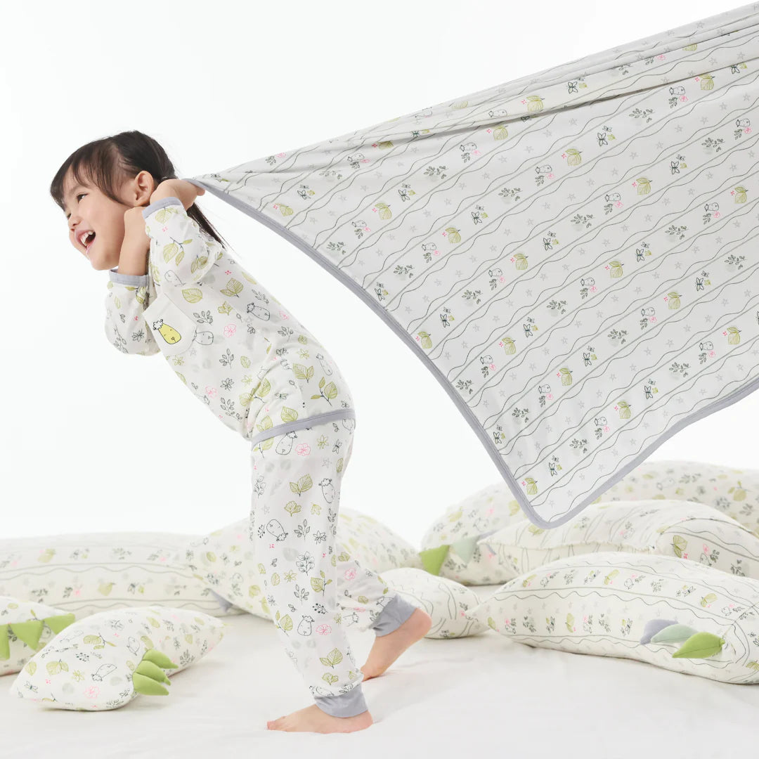 Baa Baa Sheepz Single Layer Blanket (Dream Garden B)