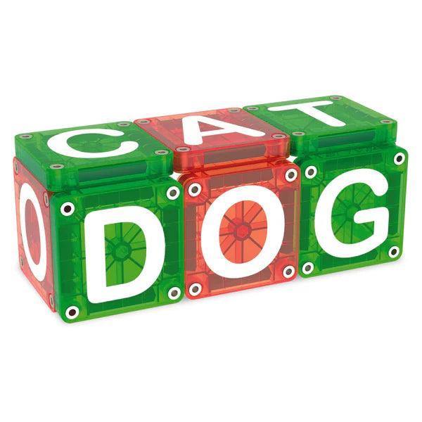 Magna-Tiles Learn Letters (56pc set)