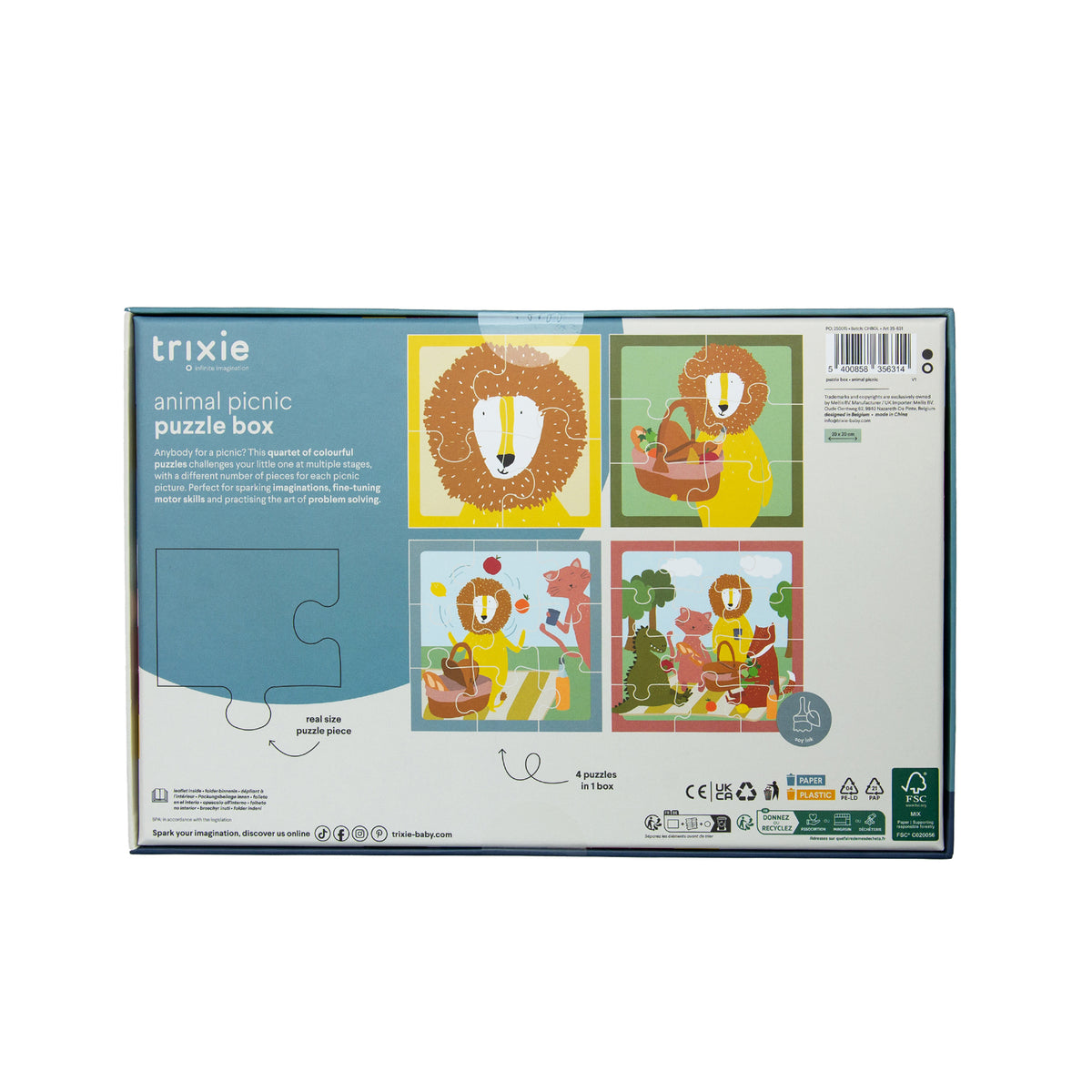 Trixie Animals Puzzle Box (Assorted)