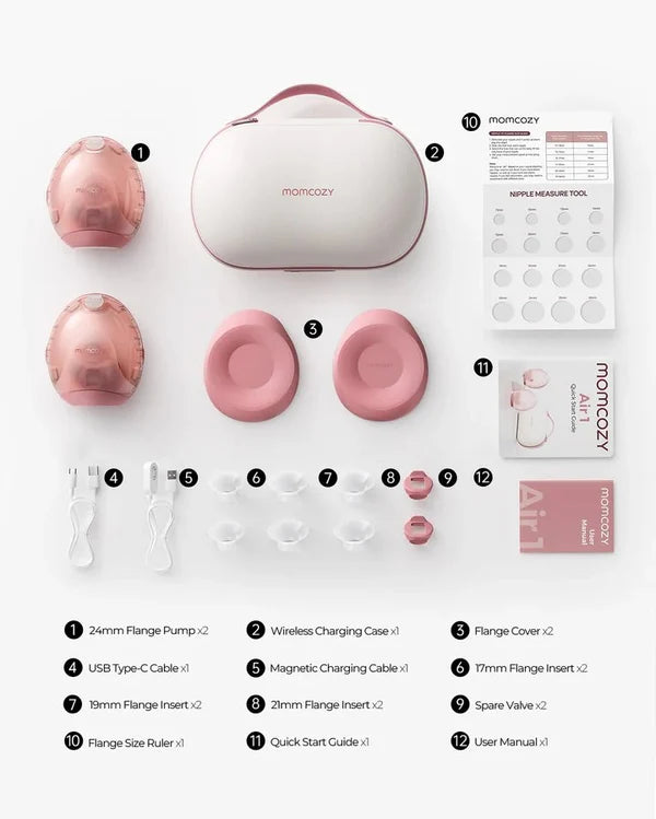 Momcozy Air 1 Ultra-Slim Wearable Breast Pump