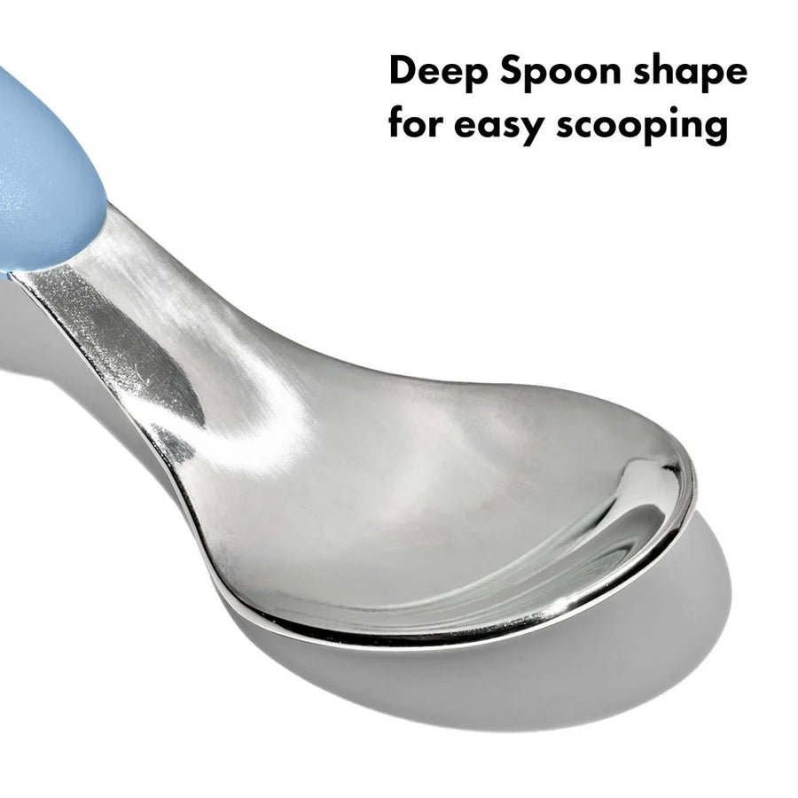 Oxo Tot On-The-Go Fork And Spoon Set