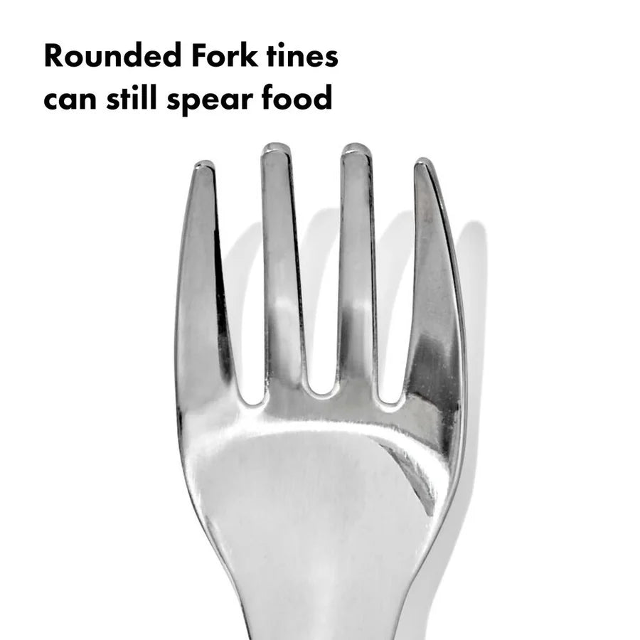 Oxo Tot On-The-Go Fork And Spoon Set