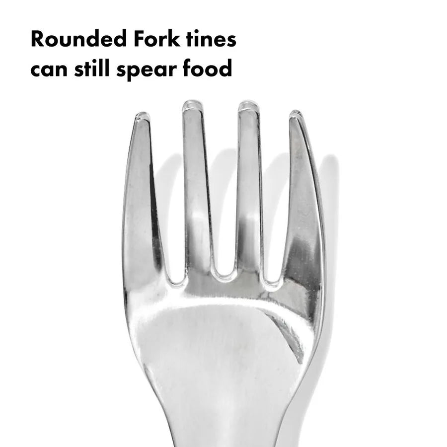 Oxo Tot On-The-Go Fork And Spoon Set