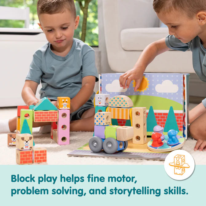 Melissa & Doug Blockables™ Town Play Set