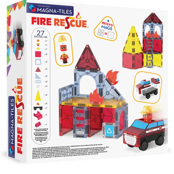 The Original Magna-Tiles Fire Station™
