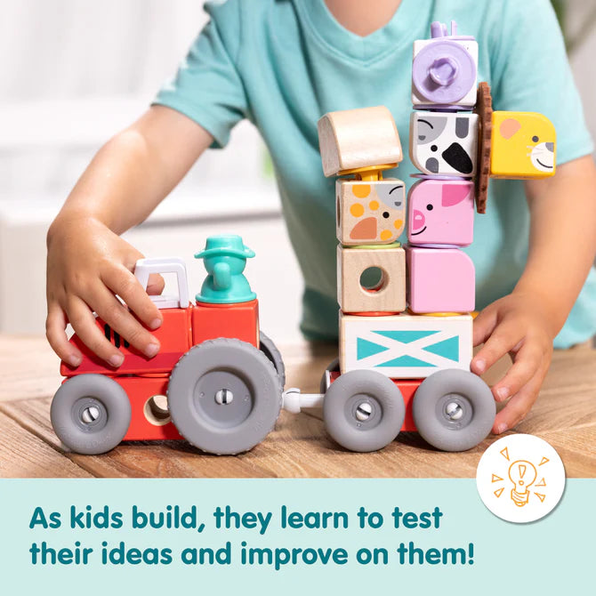 Melissa & Doug Blockables™ Farm Play Set