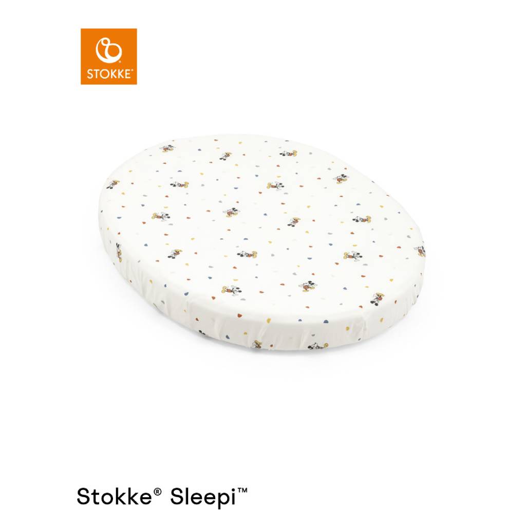 Stokke® Disney Sleepi™ Mini Fitted Sheet V3 Mickey Celebration