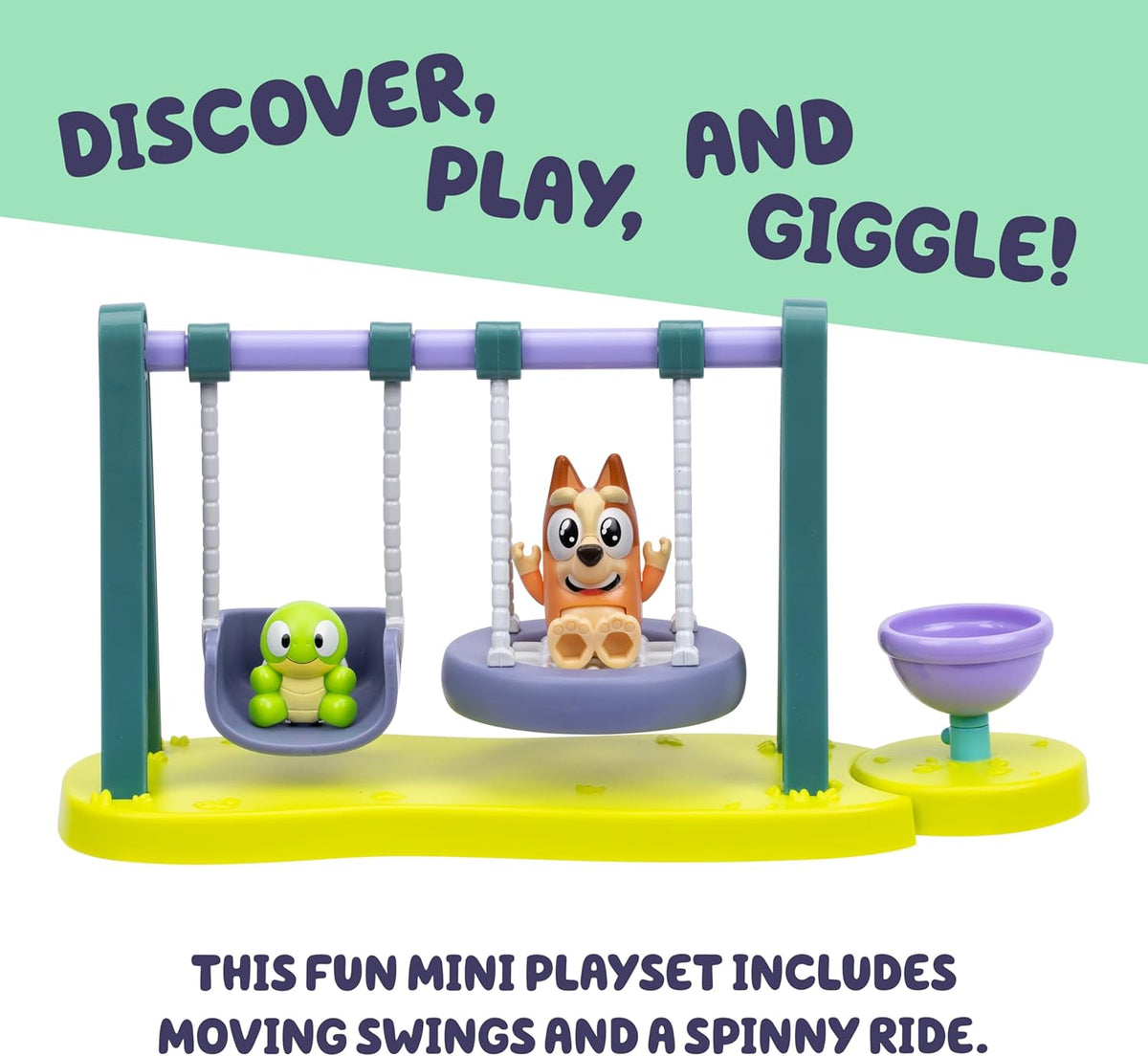 Bluey Turtleboy Backyard Playground Set