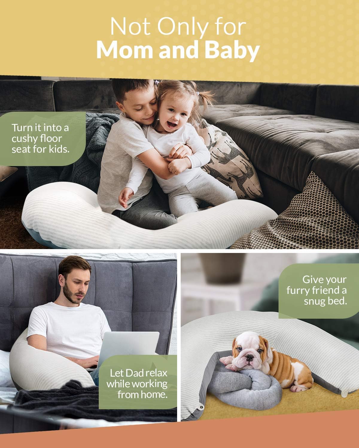 Unilove 8-in-1 Hopo Pregnancy Pillow