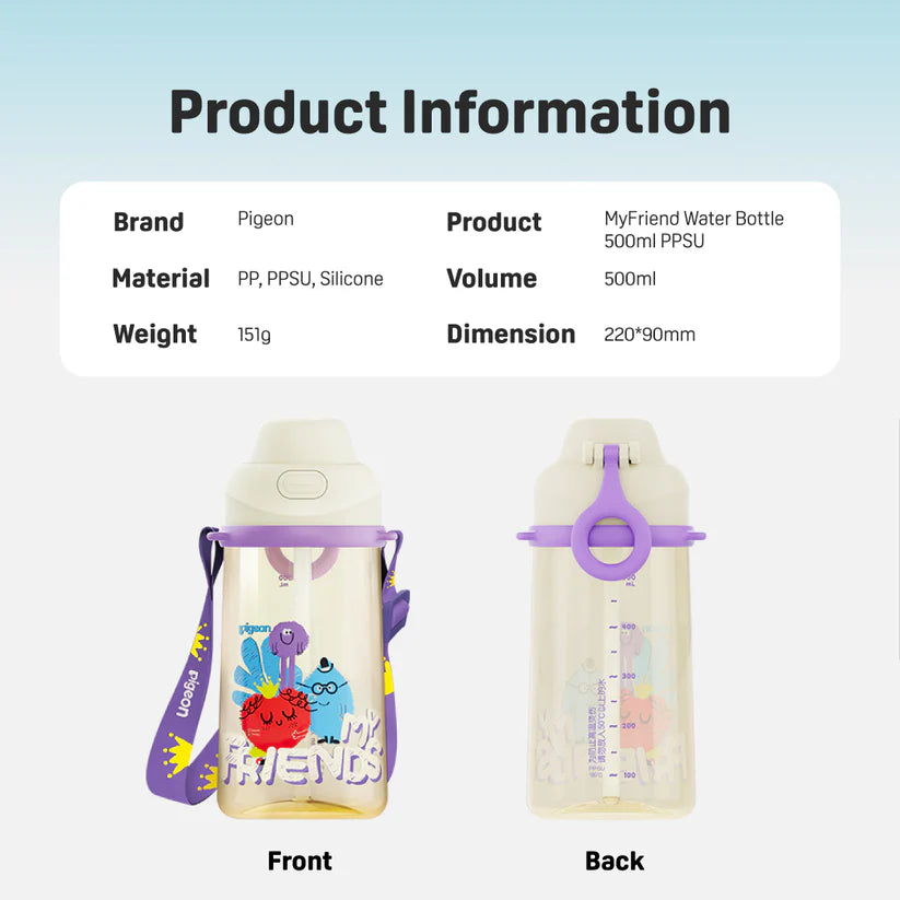 Pigeon MyFriends PPSU Water Bottle