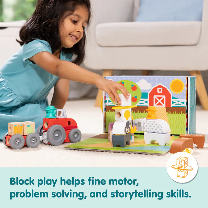 Melissa & Doug Blockables™ Farm Play Set