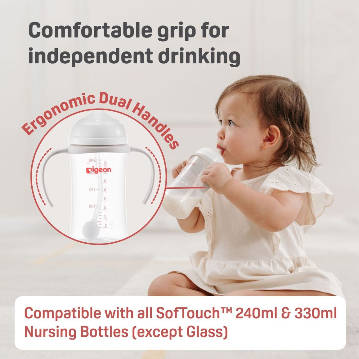 Pigeon SofTouch™ BPP Bottle Handle
