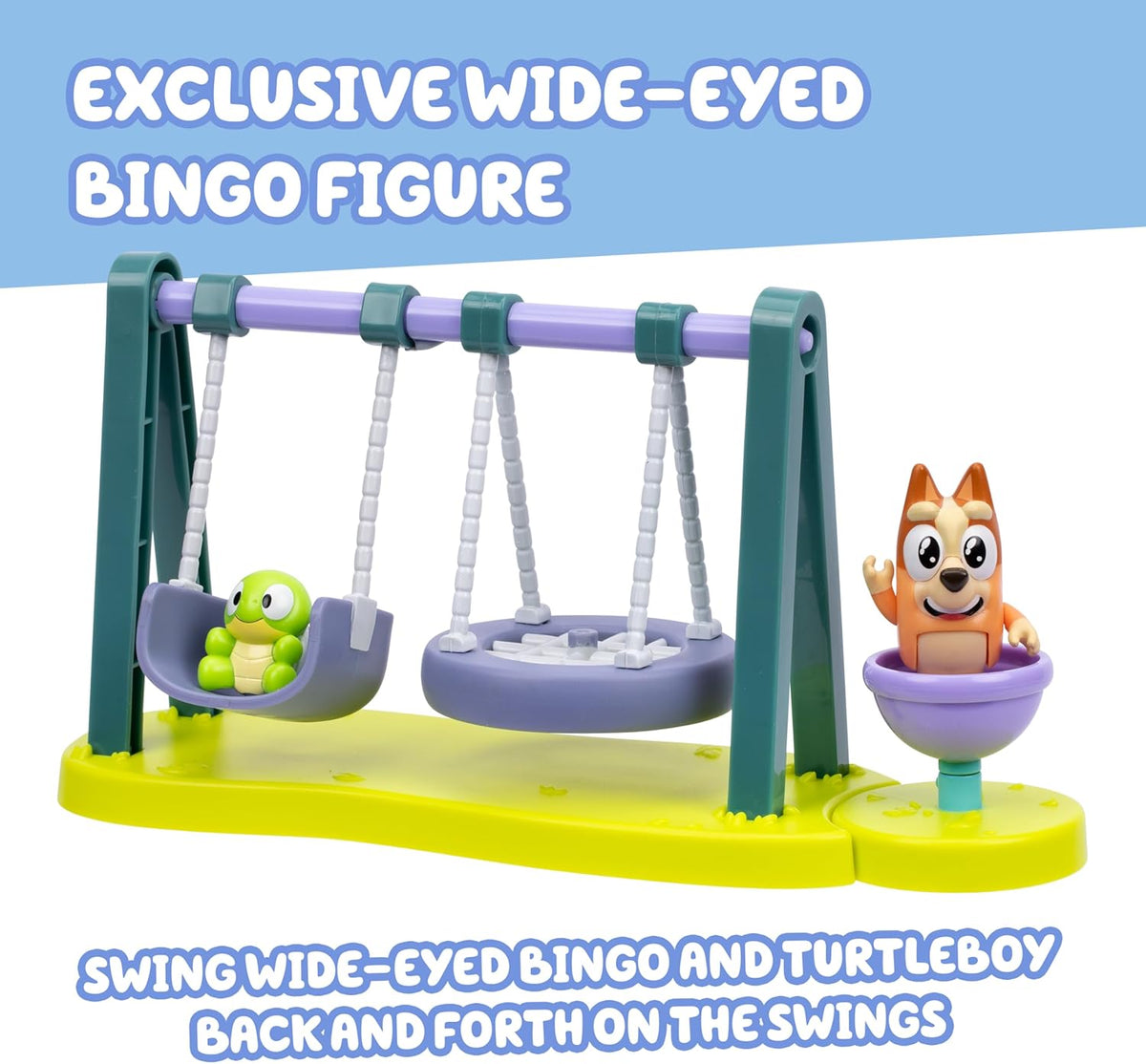 Bluey Turtleboy Backyard Playground Set