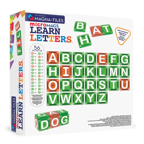 Magna-Tiles Learn Letters (56pc set)