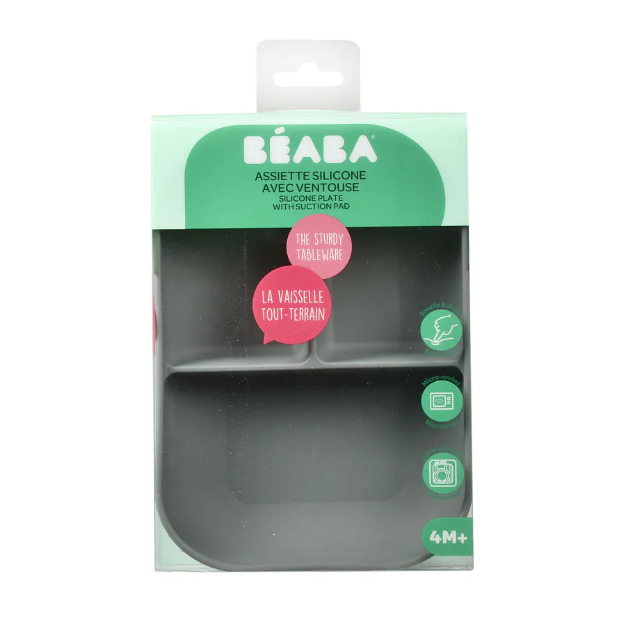 Beaba Silicone Suction Divided Plate