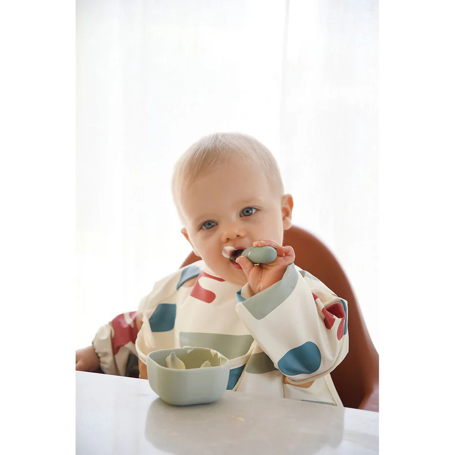 Beaba Fork & Spoon Stainless Steel Pre-Cutlery