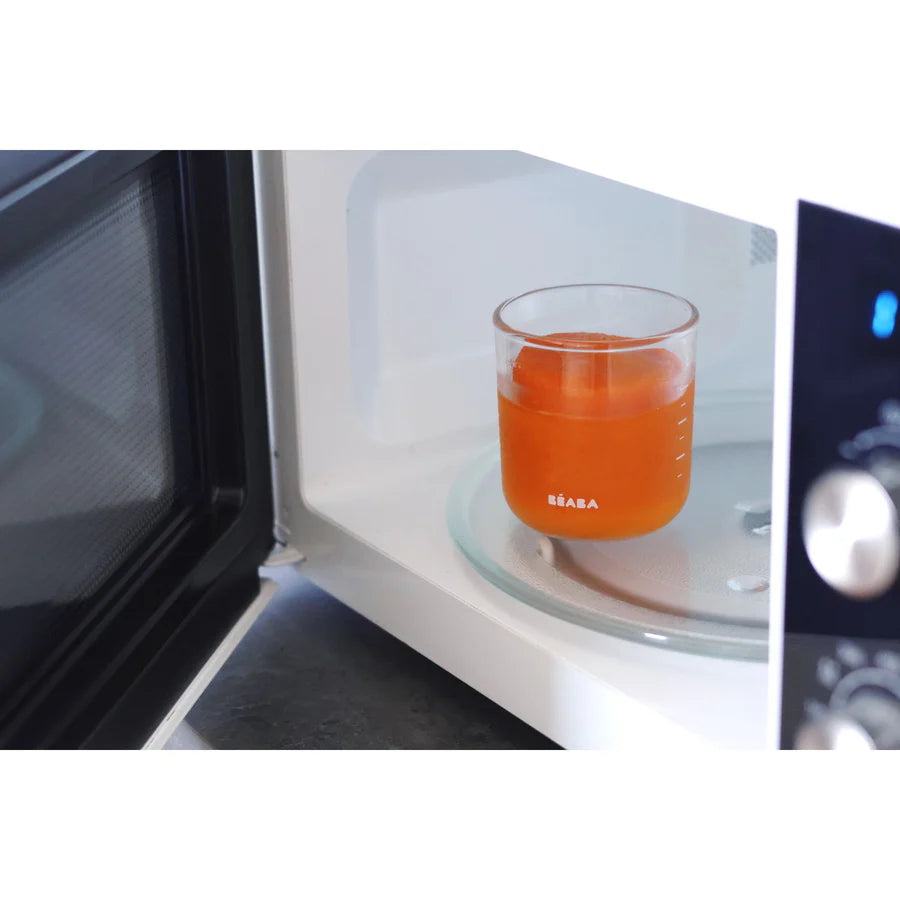 Beaba Set of 6 Glass Portion Jars 250ml