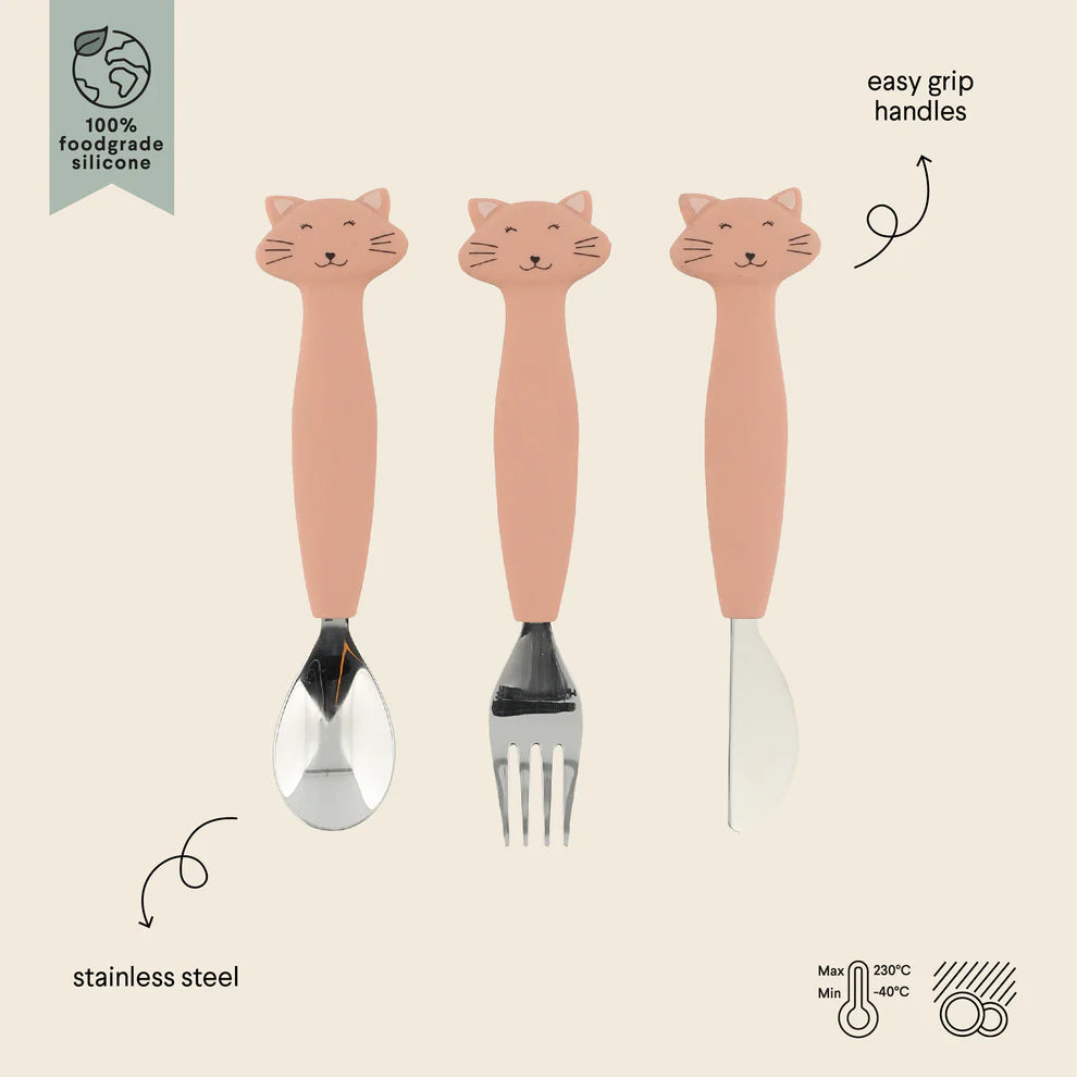 Trixie Silicone Cutlery Set (3 Pack)