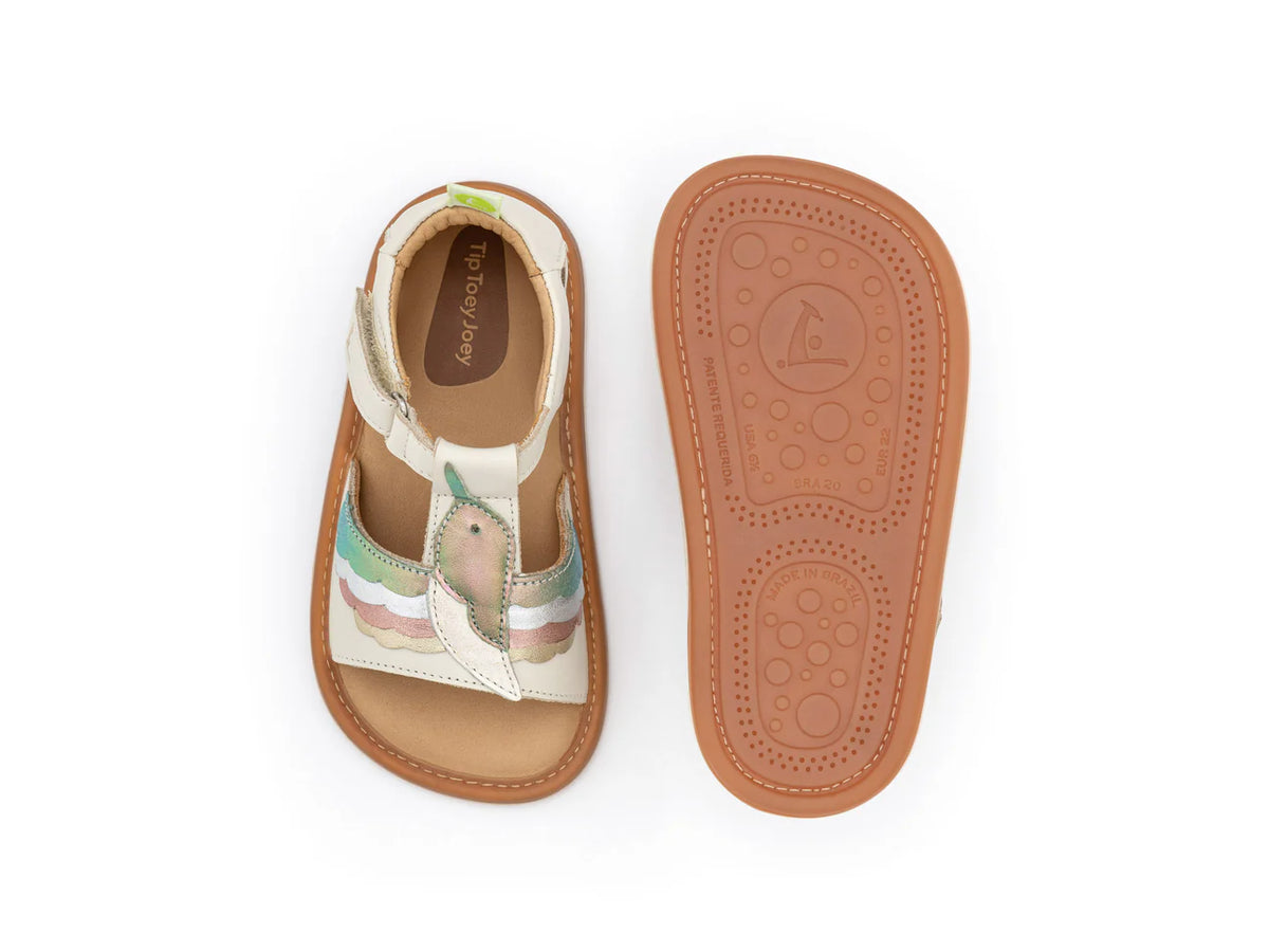 Tip Toey Joey Hummingbird Sandals (Tapioca/Boreal/White Dream)