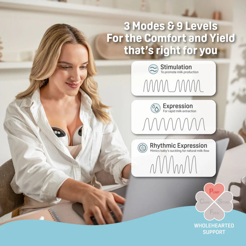 Pigeon Wearable Electric Breast Pump (Single)