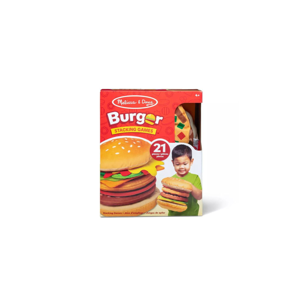 Melissa & Doug Burger Stacking Games