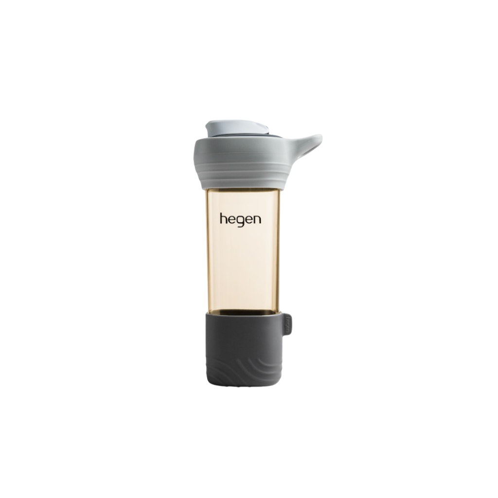 Hegen PCTO™ Lifestyle Bottle PPSU Slate Grey with Loop & Boot