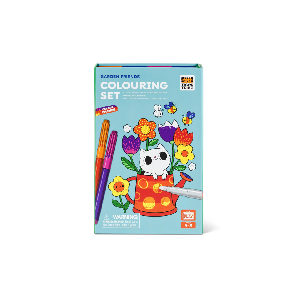 Tiger Tribe Colour Change Colouring Set