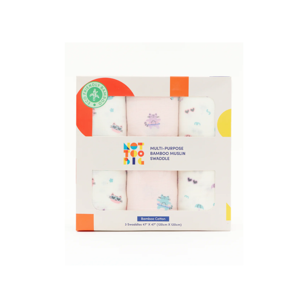 Not Too Big Bamboo Swaddles (3 Pack)