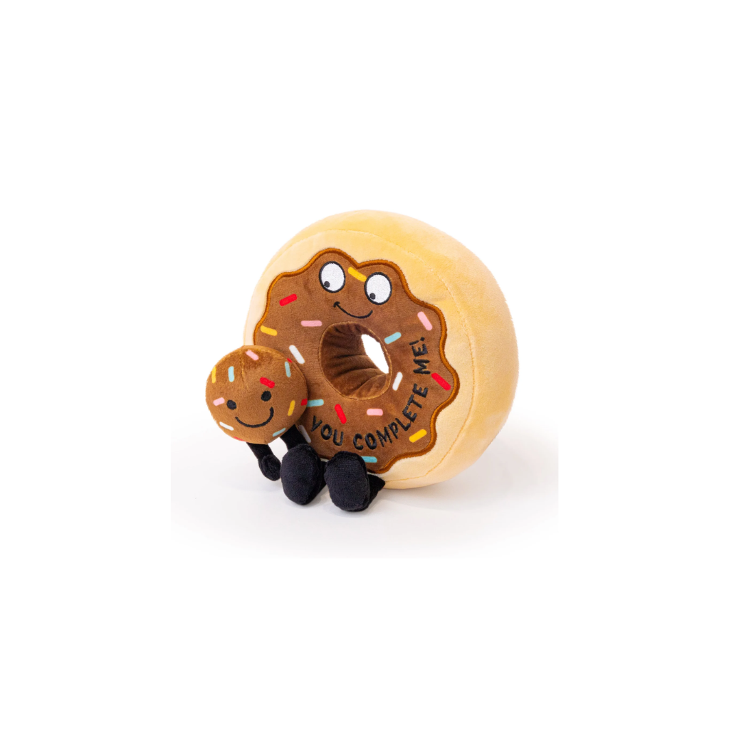 Punchkins "You Complete Me" Plush Donut