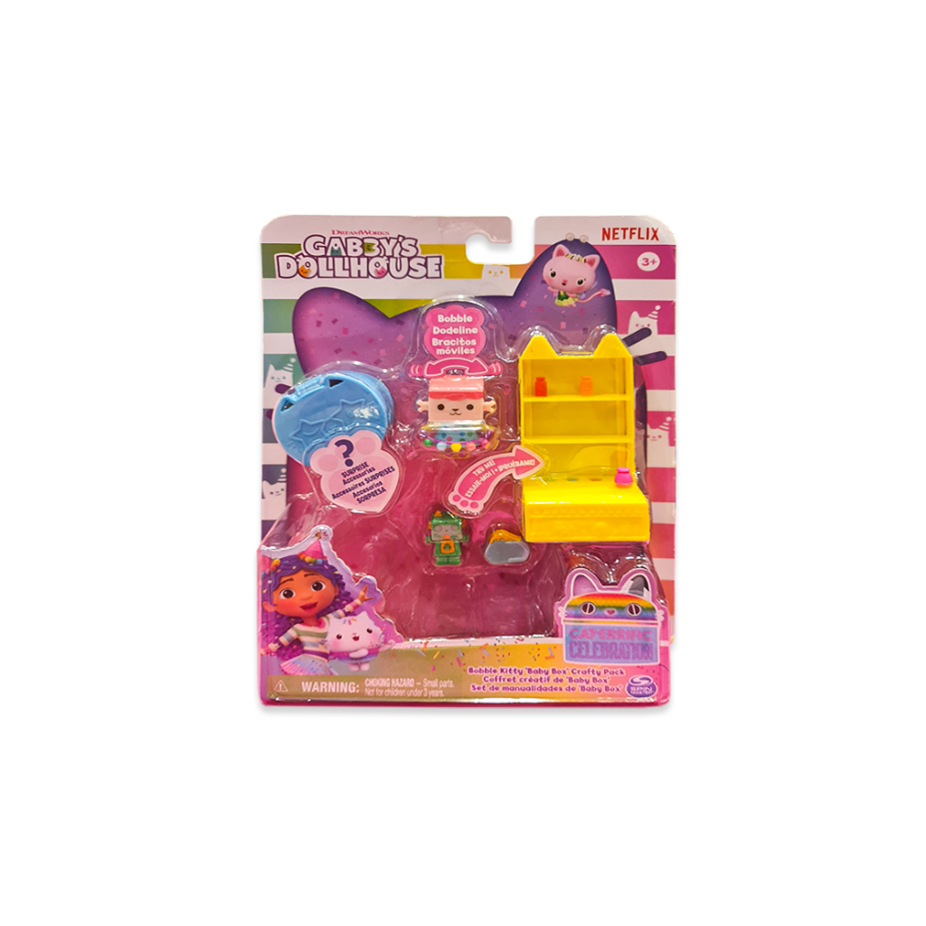 Gabby's Dollhouse Bobble Kitty ‘Baby Box’ Crafty Toy