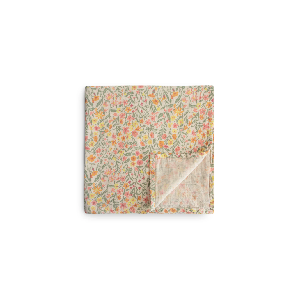 Mushie Swaddle Blanket Organic Cotton