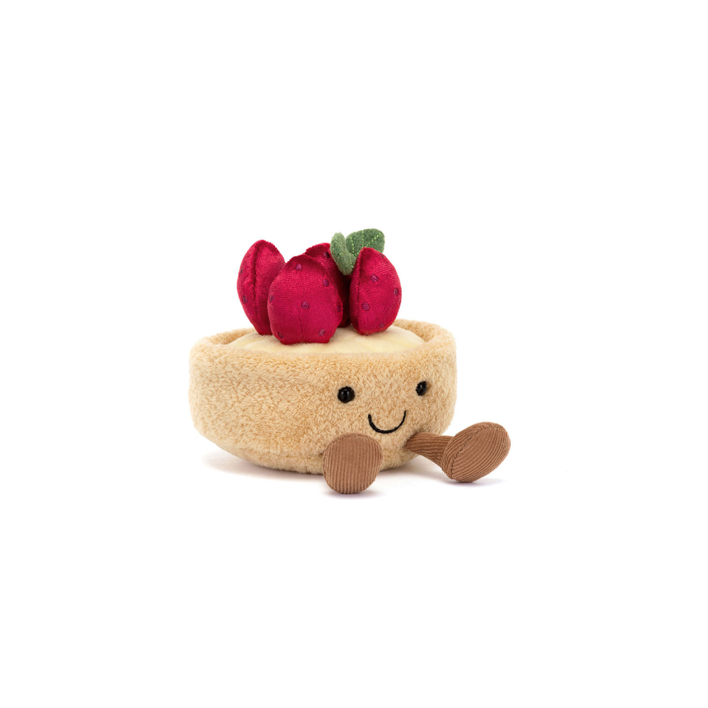 Jellycat Amuseables Fleurette Tarte Aux Fraises
