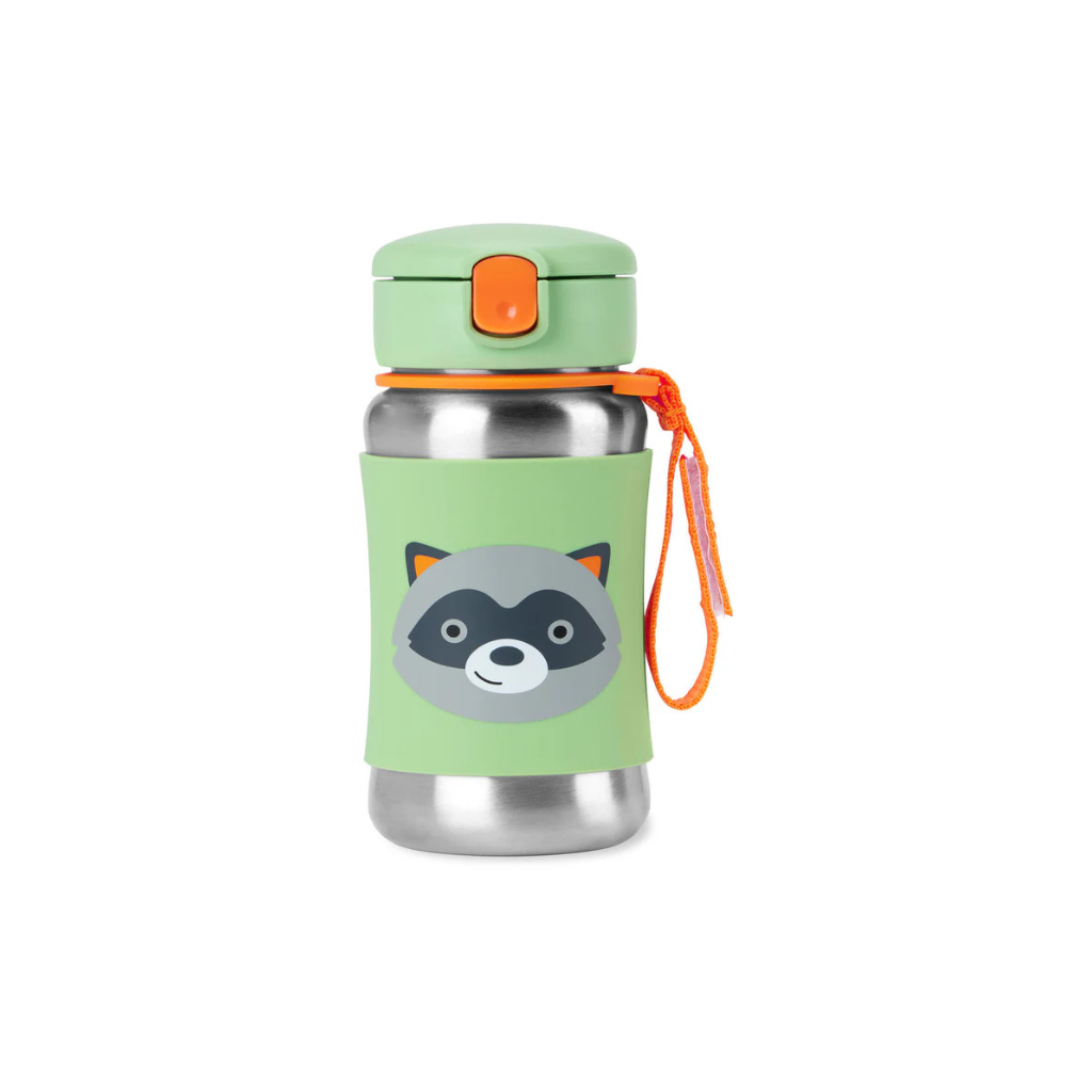 Skip Hop Zoo Insulated Stainless Steel Straw Bottle