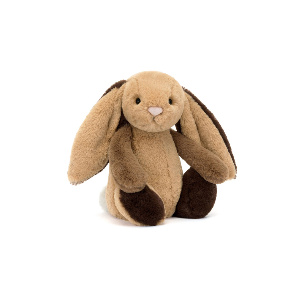 Jellycat Bashful Patchwork Brown Bunny