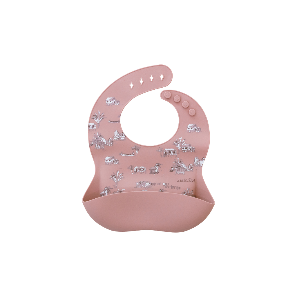 Little Rei Silicone Rustic Bib