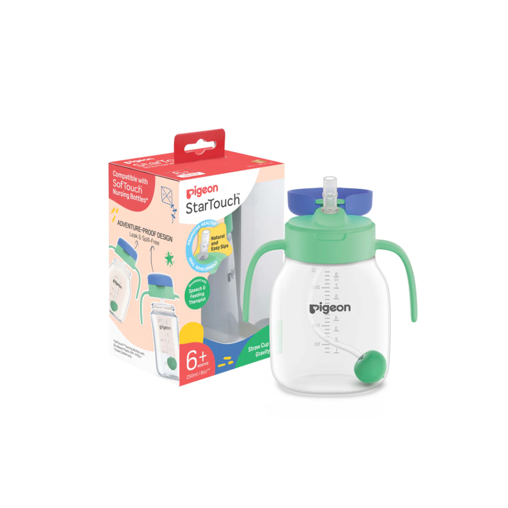 Pigeon StarTouch™ Straw Cup with Gravity Ball (250ml)