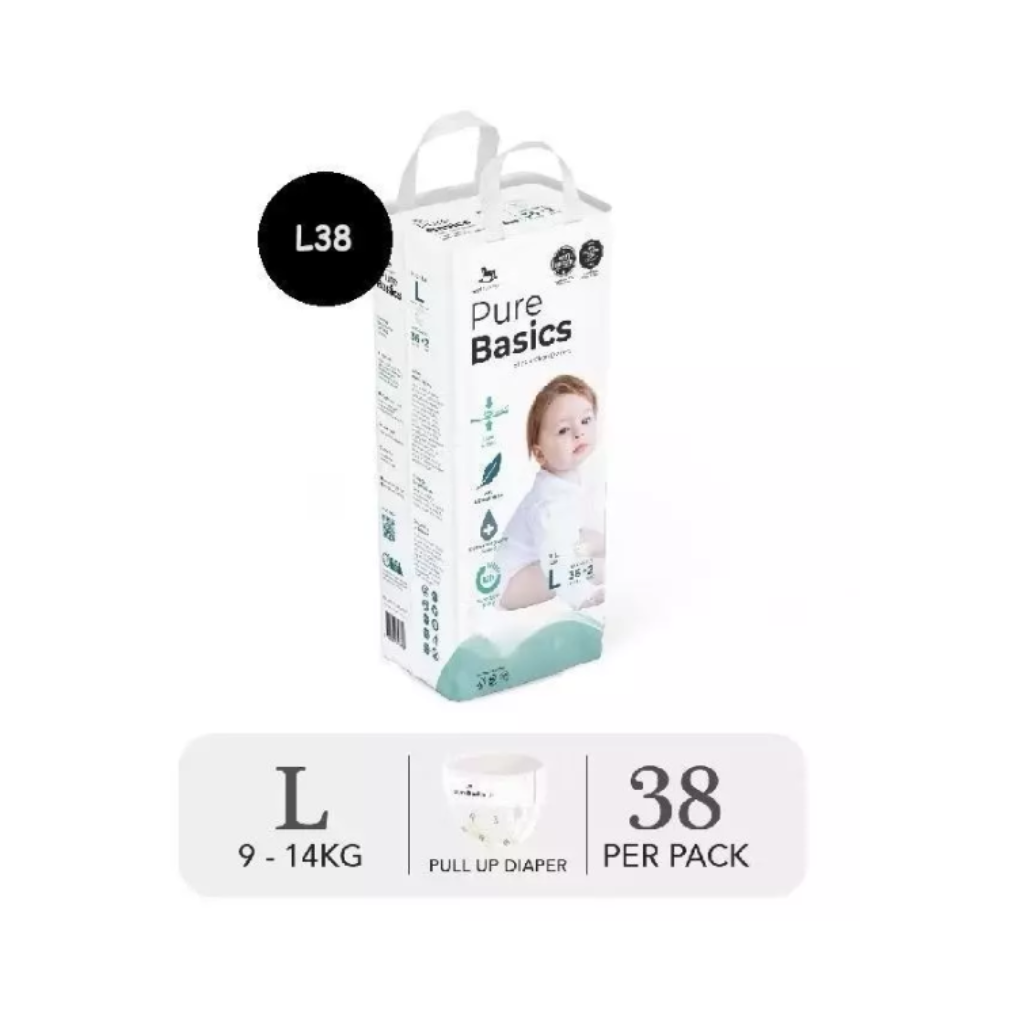 Applecrumby® Night & Day Pure Basics Pull Up Diapers