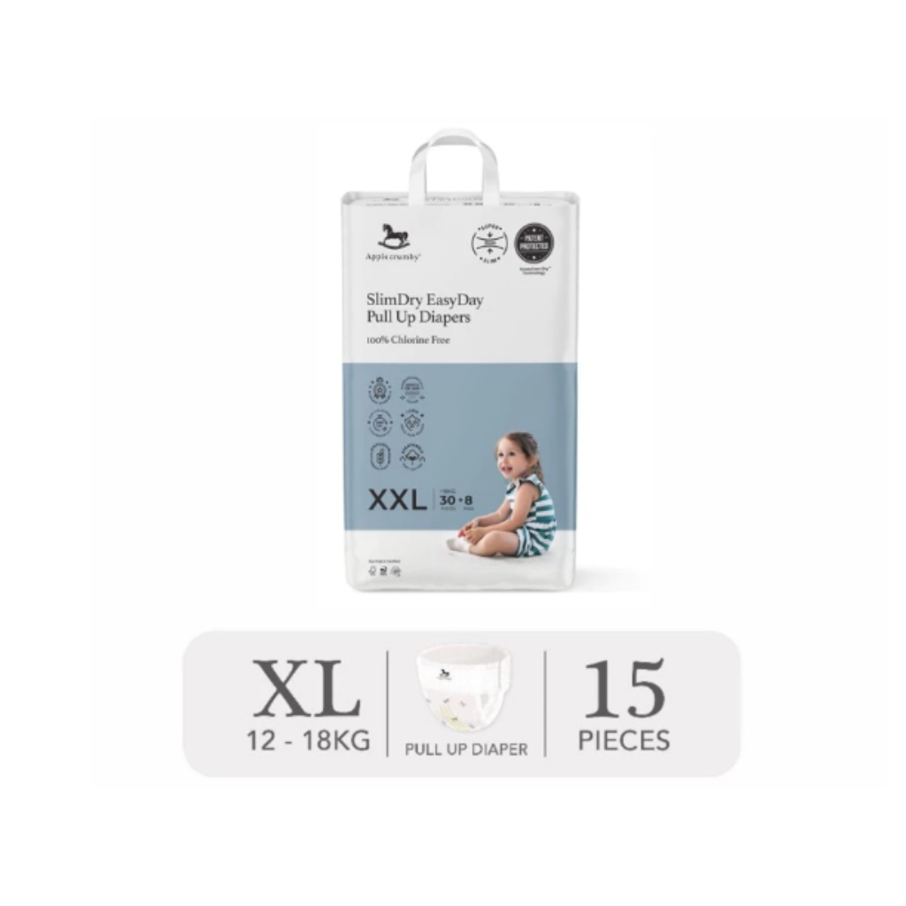 Applecrumby® Slimdry Easyday Pull Up Diapers (Mini)