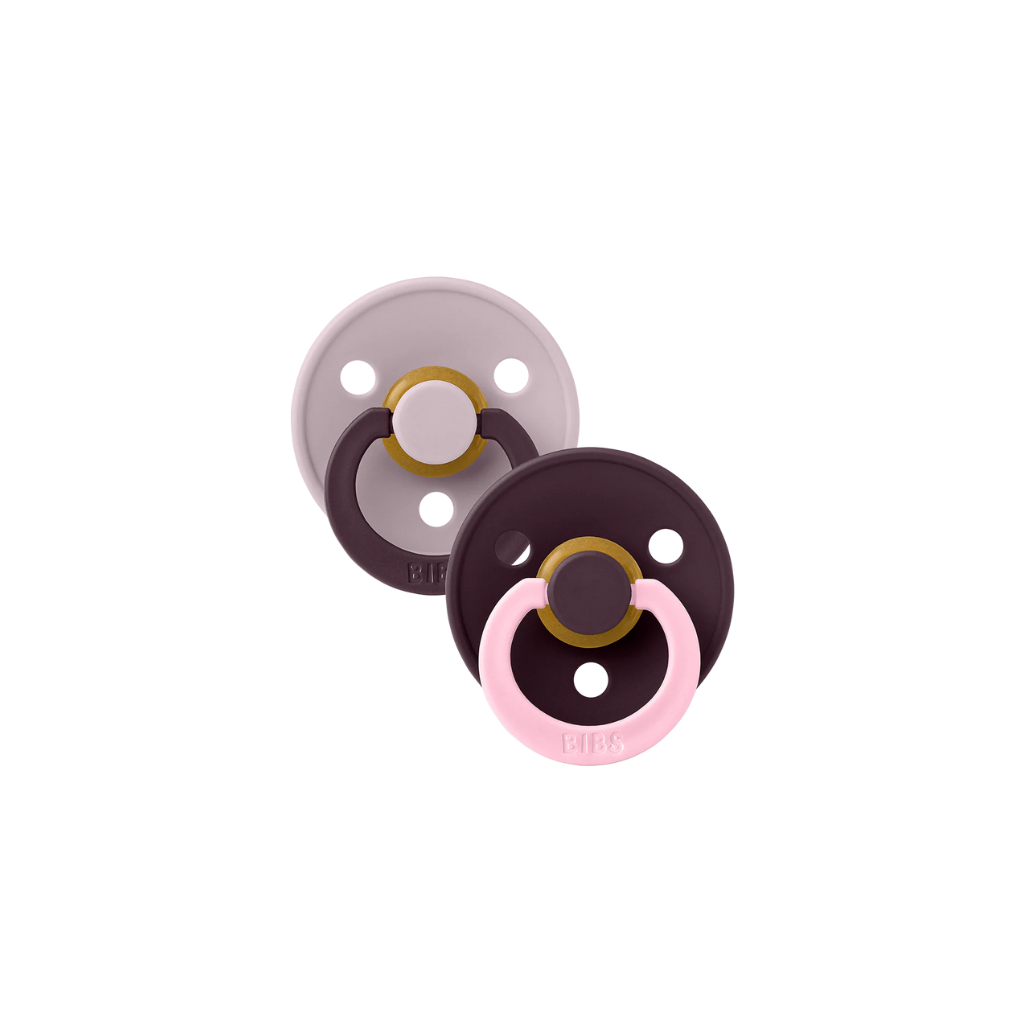 BIBS Studio Colour 2 Pack Fusion Pacifiers